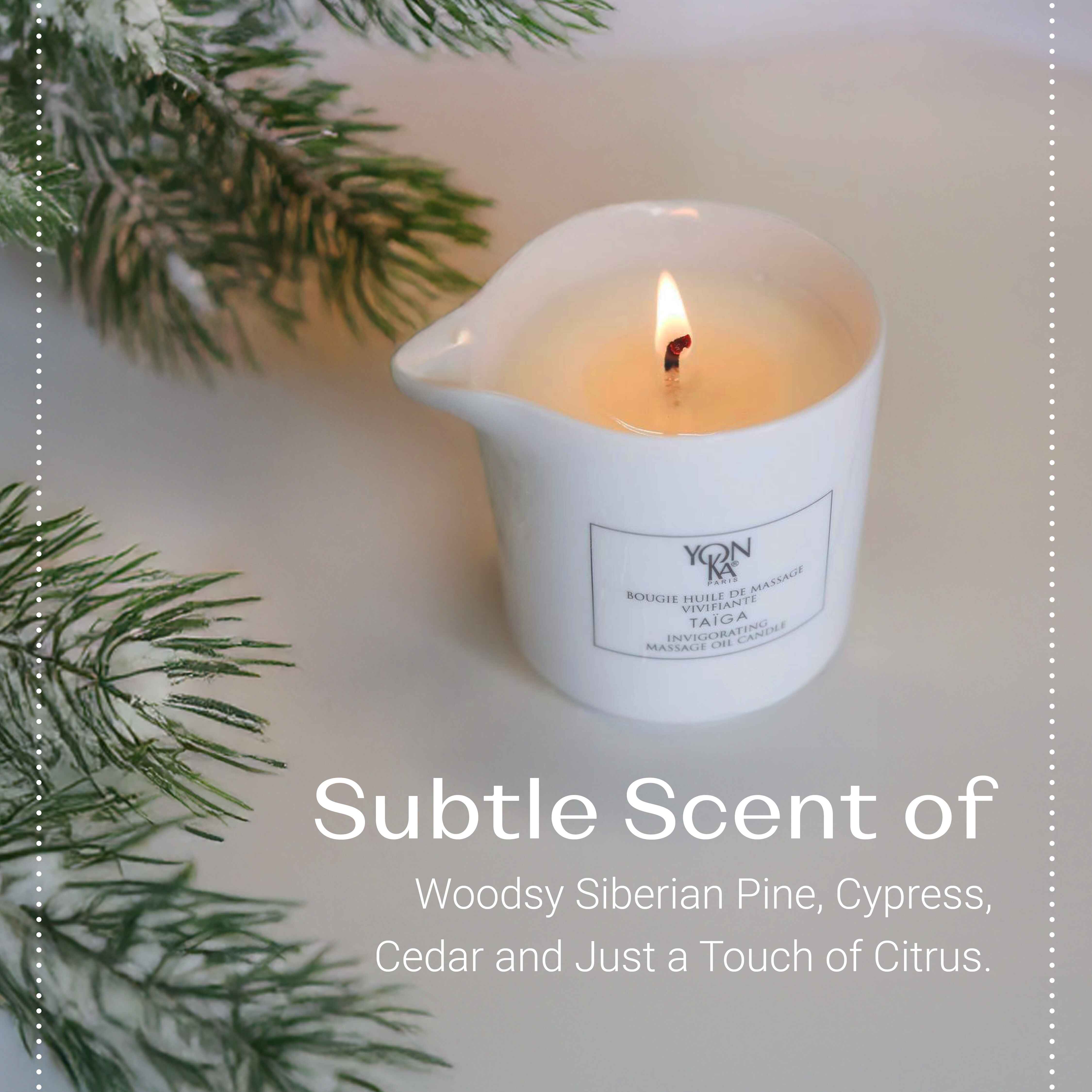 Taïga Massage Candle