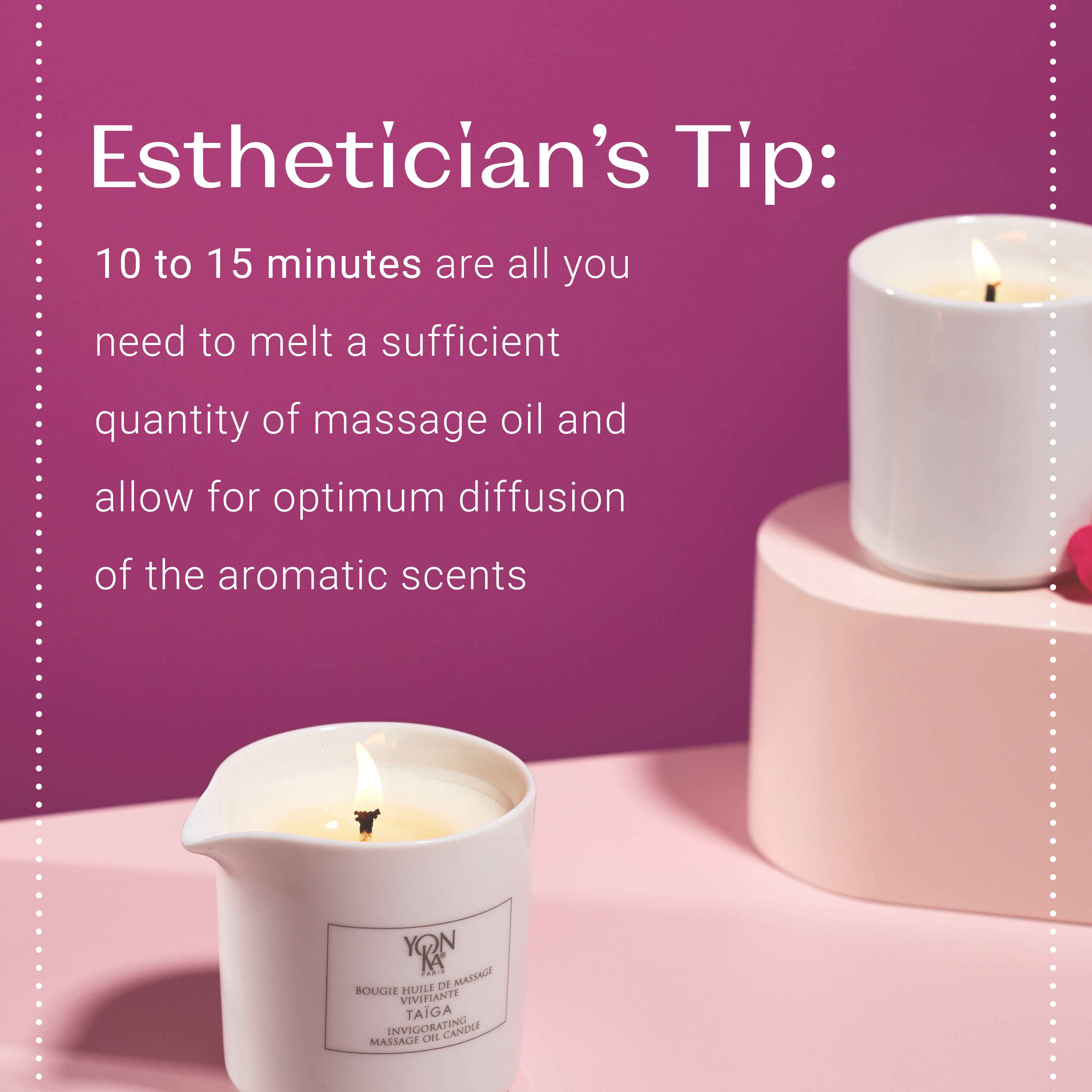 Taïga Massage Candle