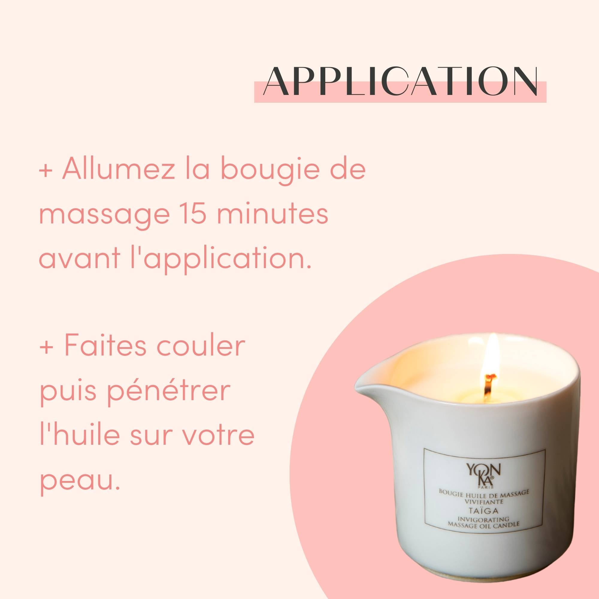 Bougie de Massage Taïga