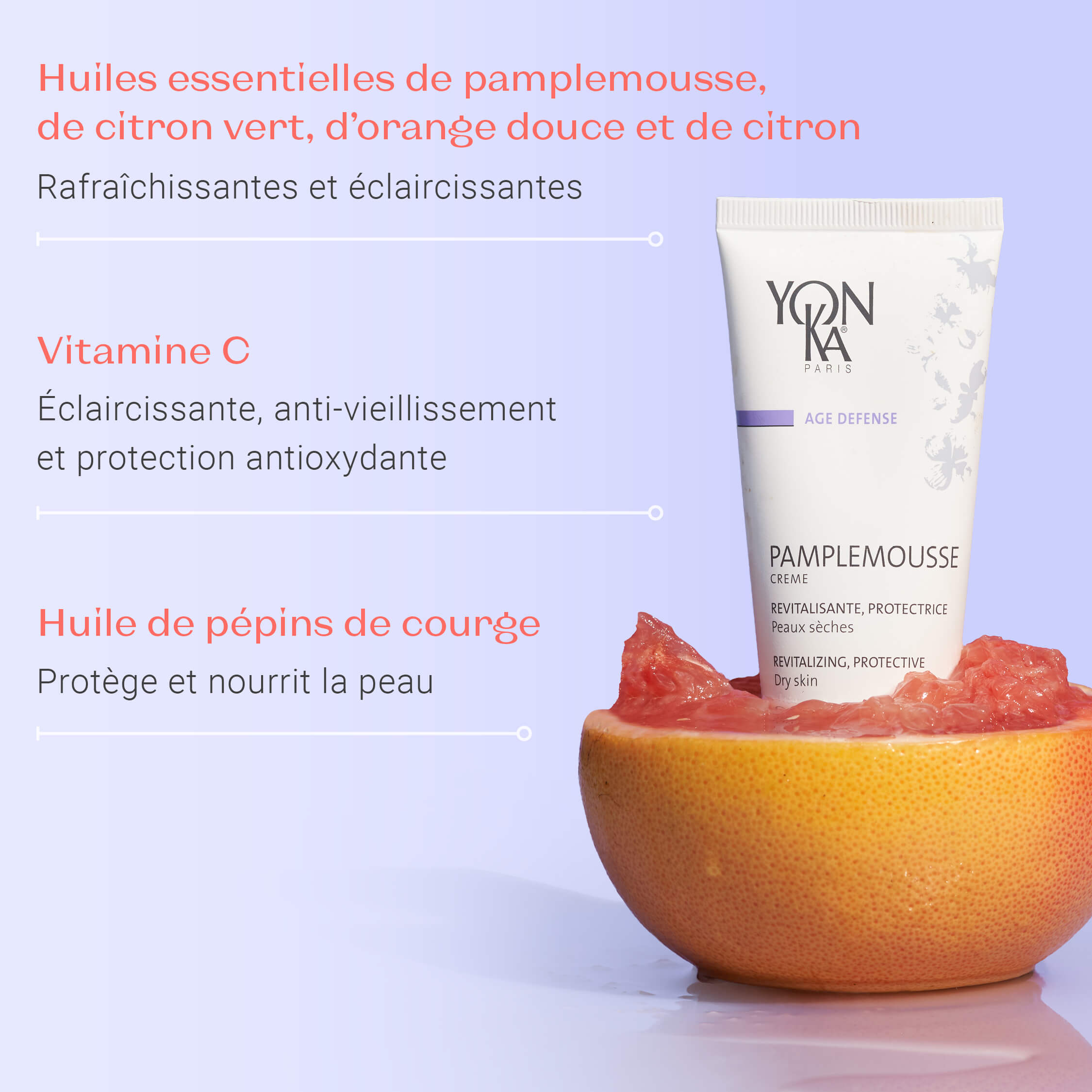 Pamplemousse - Protective cream - Dry Skin